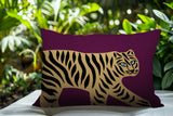 Gigi Tiger Reversible Indoor/Outdoor Square Pillow