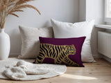 Gigi Tiger Reversible Indoor/Outdoor Square Pillow