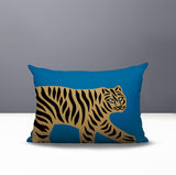 Gigi Tiger Reversible Indoor/Outdoor Rectangle Pillow