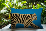 Gigi Tiger Reversible Indoor/Outdoor Square Pillow