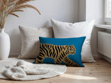 Gigi Tiger Reversible Indoor/Outdoor Square Pillow