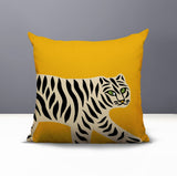 Gigi Tiger Reversible Indoor/Outdoor Square Pillow