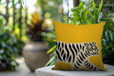 Gigi Tiger Reversible Indoor/Outdoor Square Pillow