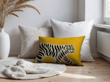 Gigi Tiger Reversible Indoor/Outdoor Square Pillow