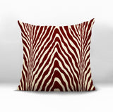 Gilda Animal Print Reversible Indoor/Outdoor Square Pillow
