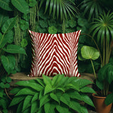 Gilda Animal Print Reversible Indoor/Outdoor Square Pillow