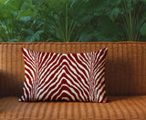 Gilda Animal Print Reversible Indoor/Outdoor Rectangular Pillow