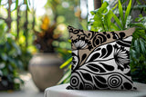 Gina Floral Reversible Indoor/Outdoor Square Pillow