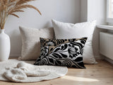 Gina Floral Reversible Indoor/Outdoor Square Pillow