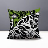 Gina Floral Reversible Indoor/Outdoor Square Pillow