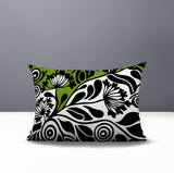 Gina Floral Reversible Indoor/Outdoor Rectangle Pillow