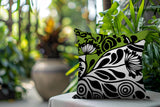 Gina Floral Reversible Indoor/Outdoor Square Pillow