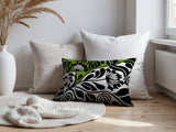 Gina Floral Reversible Indoor/Outdoor Square Pillow