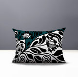 Gina Floral Reversible Indoor/Outdoor Rectangle Pillow
