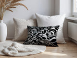 Gina Floral Reversible Indoor/Outdoor Square Pillow
