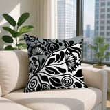 Gina Floral Reversible Indoor/Outdoor Square Pillow