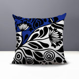 Gina Floral Reversible Indoor/Outdoor Square Pillow