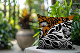 Gina Floral Reversible Indoor/Outdoor Square Pillow