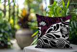 Gina Floral Reversible Indoor/Outdoor Square Pillow