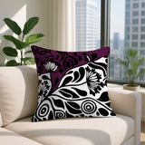 Gina Floral Reversible Indoor/Outdoor Square Pillow