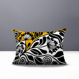 Gina Floral Reversible Indoor/Outdoor Rectangle Pillow