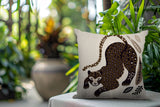 Gino Leopard Reversible Indoor/Outdoor Lumbar Pillow