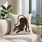 Gino Leopard Reversible Indoor/Outdoor Lumbar Pillow