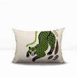 Gino Leopard Reversible Indoor/Outdoor Lumbar Pillow