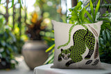 Gino Leopard Reversible Indoor/Outdoor Lumbar Pillow
