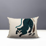 Gino Leopard Reversible Indoor/Outdoor Lumbar Pillow