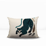 Gino Leopard Reversible Indoor/Outdoor Lumbar Pillow