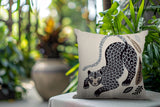 Gino Leopard Reversible Indoor/Outdoor Lumbar Pillow