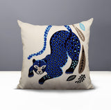 Gino Leopard Reversible Indoor/Outdoor Square Pillow