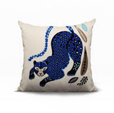 Gino Leopard Reversible Indoor/Outdoor Square Pillow