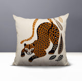 Gino Leopard Reversible Indoor/Outdoor Square Pillow