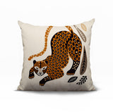 Gino Leopard Reversible Indoor/Outdoor Square Pillow