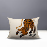 Gino Leopard Reversible Indoor/Outdoor Lumbar Pillow