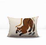 Gino Leopard Reversible Indoor/Outdoor Lumbar Pillow