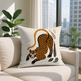 Gino Leopard Reversible Indoor/Outdoor Lumbar Pillow