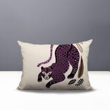 Gino Leopard Reversible Indoor/Outdoor Lumbar Pillow