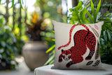 Gino Leopard Reversible Indoor/Outdoor Lumbar Pillow