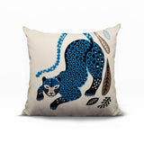 Gino Leopard Reversible Indoor/Outdoor Square Pillow