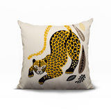 Gino Leopard Reversible Indoor/Outdoor Square Pillow