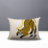 Gino Leopard Reversible Indoor/Outdoor Lumbar Pillow