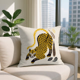 Gino Leopard Reversible Indoor/Outdoor Lumbar Pillow