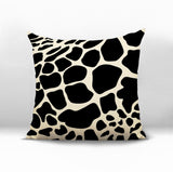 Giro Animal Print Reversible Indoor/Outdoor Square Pillow