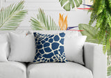 Giro Animal Print Reversible Indoor/Outdoor Square Pillow