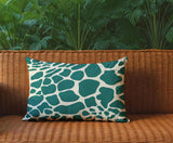 Giro Animal Print Reversible Indoor/Outdoor Rectangular Pillow