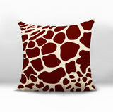 Giro Animal Print Reversible Indoor/Outdoor Square Pillow