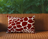Giro Animal Print Reversible Indoor/Outdoor Rectangular Pillow